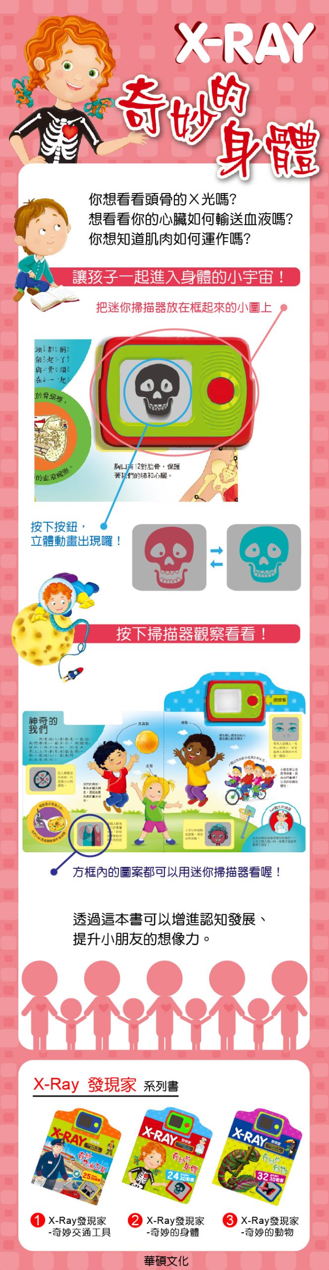 X-RAY發現家系列 (奇妙的身體+奇妙的動物+奇妙交通工具)