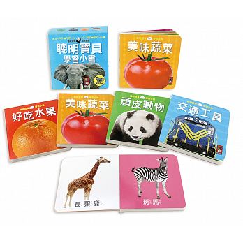 聰明寶貝學習小書【共四冊 】