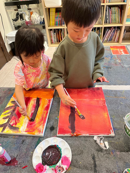 2024-11-12Winter Children Painting Art Class