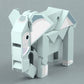 立體動物七巧板系列 《大象 》【日本Eyeup益智玩具 】